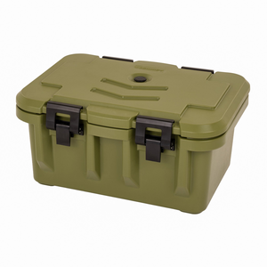 Pojemnik termoizolacyjny ładowany od góry, GN 1/1, 630x440x305 mm, zielony | TECHNICA, Gold Line