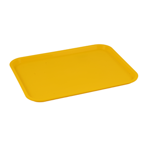 Taca fast food 450x350 mm, żółta | TECHNICA, Gold Line