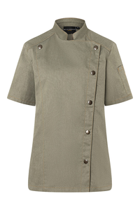 Bluza kucharska damska, rozmiar 40, zielony mech | KARLOWSKY, JF21/103-40