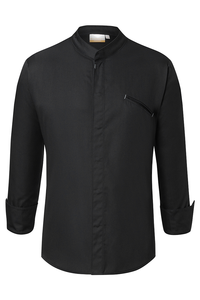 Bluza kucharska męska, rozmiar 62, czarna | DIAMOND CUT, JM31/1-62