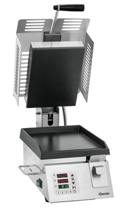 Grill kontaktowy 2 kW, 320x550x310 mm | BARTSCHER, DT 2000 1G