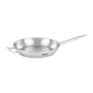 Patelnia 4 l o średnicy 320 mm ze stali nierdzewnej | MJUSK, 25325