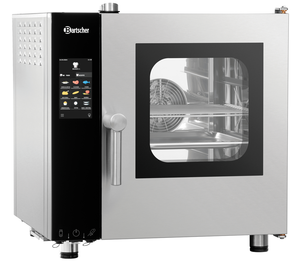 Piec konwekcyjno-parowy, elektryczny, 4,8 kW, 638x775x675 mm | BARTSCHER, Silversteam2 P-5230D