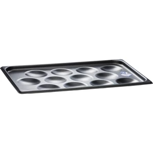 Blacha na 12 omletów lub placków, aluminiowa z powłoką nieprzywierającą, GN 1/1 | STALGAST, 917012