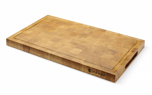 Drewniana deska do serwowania, 325x265x30 mm | HENDI, 505458
