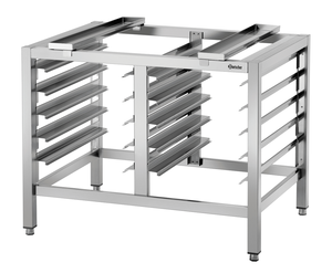 Podstawa do pieców konwekcyjno-parowych GN 1/1 serii Silversteam2, 952x700x740 mm, inox | BARTSCHER, Silversteam2 6040