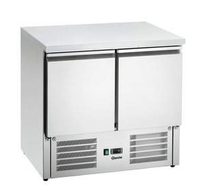 Stół chłodniczy 2-drzwiowy, 260 l, 0,204 kW, 900x700x880 mm | BARTSCHER, Mini 900T2