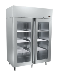 Szafa chłodnicza z drzwiami przeszklonymi 1340 l, 1440x821x2045 mm | DORA METAL, DM-92609