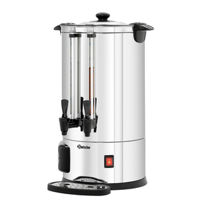 Warnik do wody 15 l, z podwójnymi ściankami i tacką ociekową, 2,5 kW, 250x380x550 mm, inox | BARTSCHER, D15000