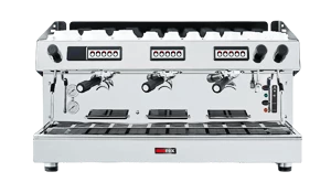 Ekspres do kawy, kolbowy, 3-grupowy | REDFOX, A 3/W