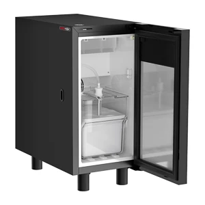 Lodówka na mleko 2x 2 l, 0,5 kW, 220x450x450 mm | REDFOX, FM 4