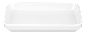 Misa prostokątna, porcelanowa, 160x110x22 mm | RMGASTRO, 00032396