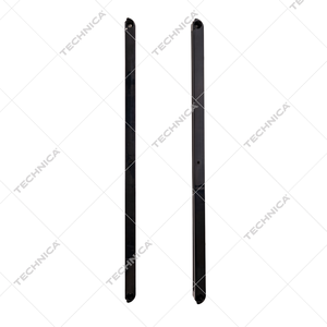 Rama dolna i górna do witryny chłodniczej 461058, 461078, 461098, 461098L, 461068, 461158, 461178, czarna, plastikowa | TECHNICA, 461058/501