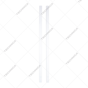 Rama prawa i lewa do witryny chłodniczej 460280, 460280L, biała, plastikowa | TECHNICA, 460280/502