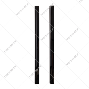 Rama prawa i lewa do witryny chłodniczej 461068, czarna, plastikowa | TECHNICA, 461068/502