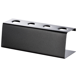 Stojak na wafle do lodów, 95x270x90 mm, czarny | STALGAST, 536005