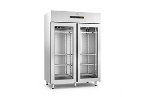 Szafa do sezonowania mięsa, 2-drzwiowa, drzwi przeszklone, 916 l, 1466x867x2090 mm | RMGASTRO, MD - 1400G