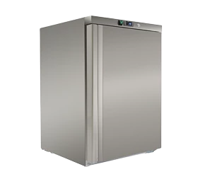 Szafa mroźnicza 1-drzwiowa, ze stali nierdzewnej, 130 l, 595x650x830 mm | REDFOX, DRF 200 S