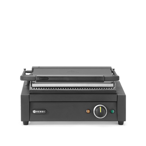 Grill kontaktowy, ryflowany, 2,2 kW, 230 V, 430x375x216 mm | HENDI, 263617