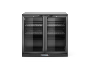 Lodówka na napoje 2-drzwiowa, 158 l, 0,16 kW, 230 V, 900x530x870 mm | ARKTIC, 236895