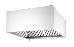 Okap przyścienny skręcany, bez oświetlenia, 1205x1000x450 mm | HENDI, 220993