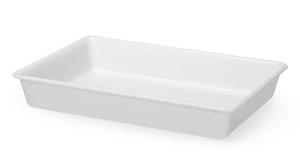 Płaski pojemnik do panierowania 12 l, 535x385x85 mm, biały | HENDI, 873441