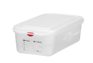 Pojemnik GN 1/3 100 mm z polipropylenu, 4 l | HENDI, 873236