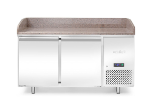 Stół chłodniczy do pizzy 2-drzwiowy, 250 l, 1510x800x875 mm, inox | ARKTIC, 220245