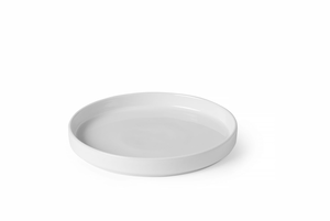 Talerz z wysokim rantem, 200 mm, biały | HENDI, Oslo