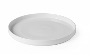 Talerz z wysokim rantem, 280 mm, biały | HENDI, Oslo