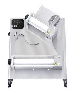 Elektryczna wałkownica do ciasta do pizzy „Touch and Go”, średnica 260-400 mm, 0,25 kW, 585x435x790 mm | PRISMAFOOD, 400