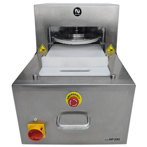 Kotleciarka - prasa do mięsa 300 mm, nastolna, 1,5 kW, 230 V, 450x740x560 mm | MA-GA, MP230