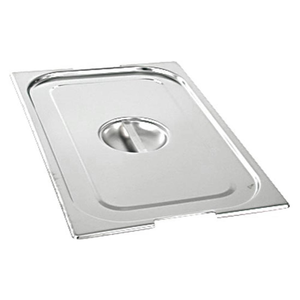 Pokrywa GN 1/3 z wycięciem na uchwyty ze stali nierdzewnej | GREDIL, Basic