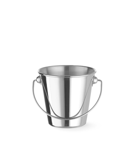 Wiaderko z uchwytem miniaturowe do przekąsek, średnica 90 mm | HENDI, 425725