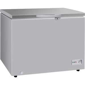Zamrażarka skrzyniowa z pokrywą ze stali nierdzewnej, 950x644x845 mm,  230 l | GREDIL, 883231