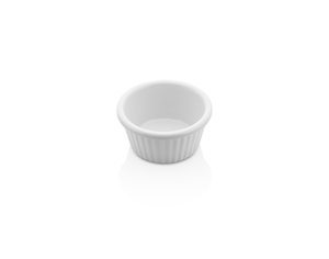 Kokilka z melaminy 0,03 l, biała | KULSAN, Ramekin