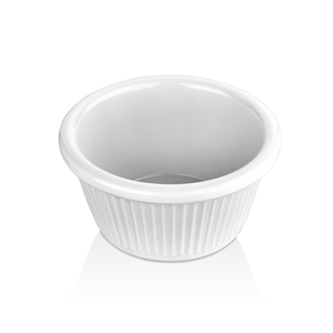 Kokilka z melaminy 0,12 l, biała | KULSAN, Ramekin