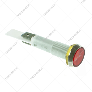 Lampka kontrolna śr. 10mm / 230V / czerwona | GASTROPARTS, 346.881