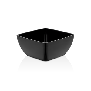 Misa kwadratowa z melaminy, 190x190x90 mm, 1,9 l, czarna | KULSAN, Corona