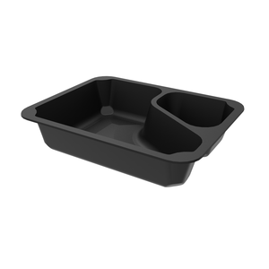 Pojemnik do zgrzewu colt, gładki 227x178x50 mm, komplet 400 szt. | WOPAK, TC-A-400