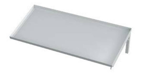 Półka skośna na kosze do zmywarki 2100x520x280 mm | KOMAT, KPT-098-210520
