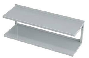 Półka wisząca podwójna 1300x400x386 mm | KOMAT, KPT-095-130400