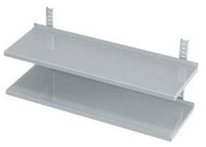 Półka wisząca podwójna przestawna 1200x300x660 mm | KOMAT, KPT-093-120300
