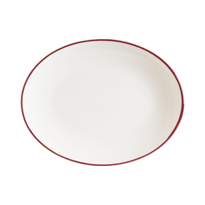 Półmisek owalny 250 mm | BONNA, Linea Burgundy