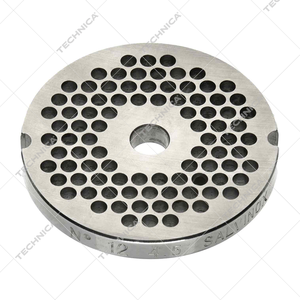 Sitko maszynki do mięsa śr. 70mm / typ12 / śr. oczka 4,5mm / 2 rowki mocujące płaskie | GASTROPARTS, 698.301