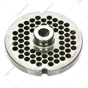 Sitko maszynki do mięsa śr. 82mm / typ22 / śr. oczka 6mm / 2 rowki mocujące z trzpieniem | GASTROPARTS, 696.128
