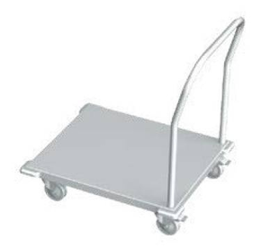 Wózek transportowy 600x500x850 mm | KOMAT, KWT-400-600500
