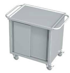 Wózek z szafką 1000x600x850 mm | KOMAT, KWT-406-100600