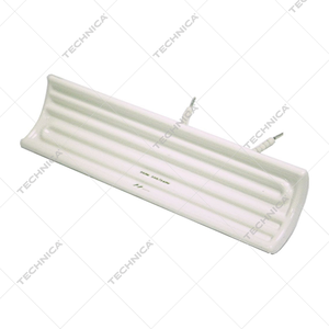 Promiennik ceramiczny 400W / 230V / dł. 245mm / szer. 60mm | GASTROPARTS, 415.102