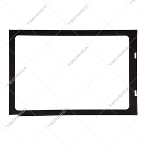 Uszczelka drzwiczek do kuchenki mikrofalowej 241534M | TECHNICA, 241534M/025